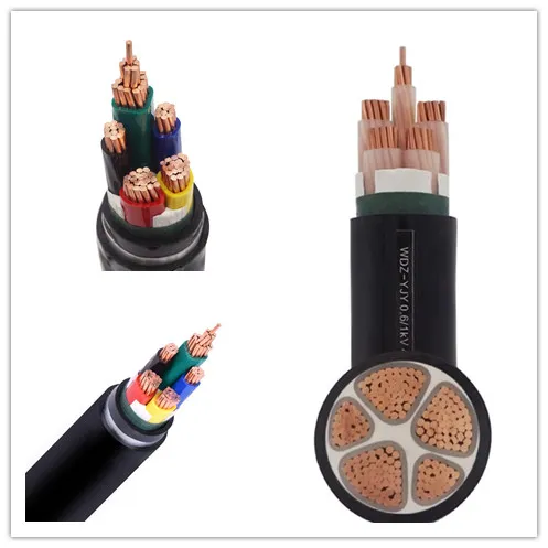 Vvg Avvg Cable Yjlv Avvg 1kv 4X240 3X240 3X185mm PVC Insulated Circular Compacted Stranded Aluminum